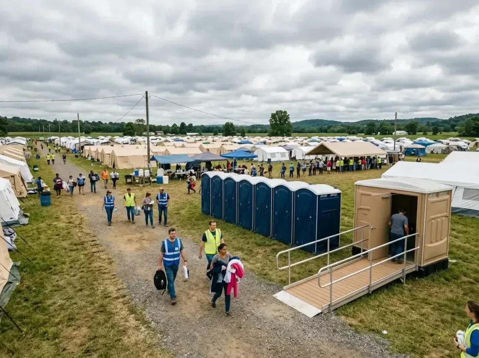 disaster-relief-camp-restrooms-010 — frequently asked questions, Dumpster & Portable Bathrooms Rental in Summerset, SD